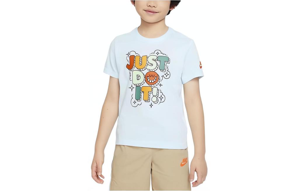 Nike T Shirt Glacier Blue Kids' HJ2057-474