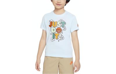 T Shirt Glacier Blue Kids' HJ2057-474