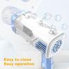 Bubble Maker Machine with Light 36 Holes Leakproof Battery Operated Portable Kids Handheld Automatic Bubble Blower Toy Toddlers Boys Girls Gift