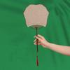 Decorative Blank Paper Fan Chinese Style Handheld Fan Classical Group Fan  For Indoor
