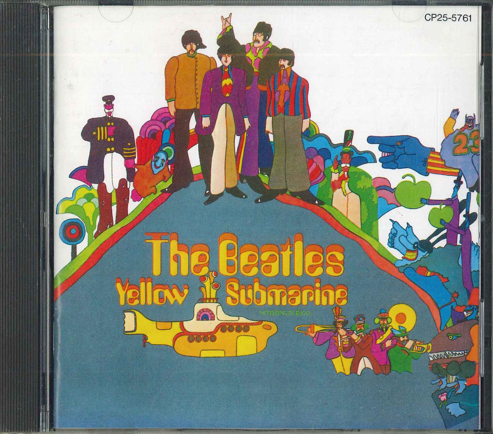 

CD BEATLES - Yellow Submarine CP255761 EMI 1968 Япония Рок Б/у