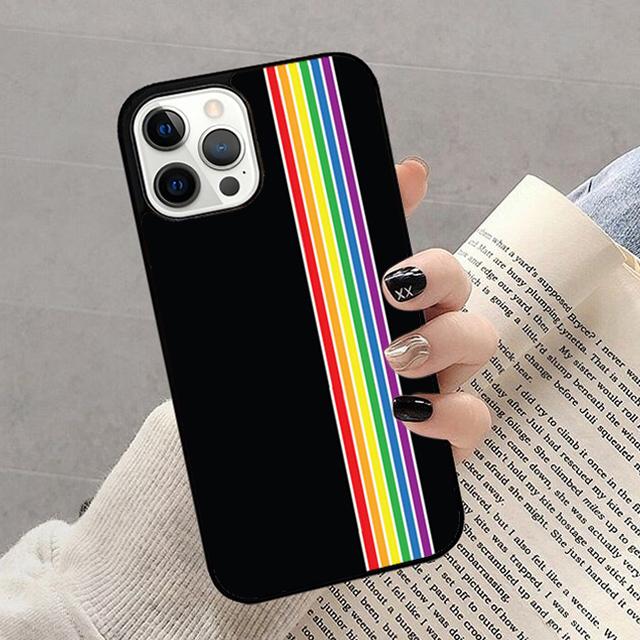 Autumu Gay Lesbian LGBT Rainbow Pride Phone Case Cover for iPhone 17 Air 16 16e 15 12 11 13 14 Pro Max Plus Coque