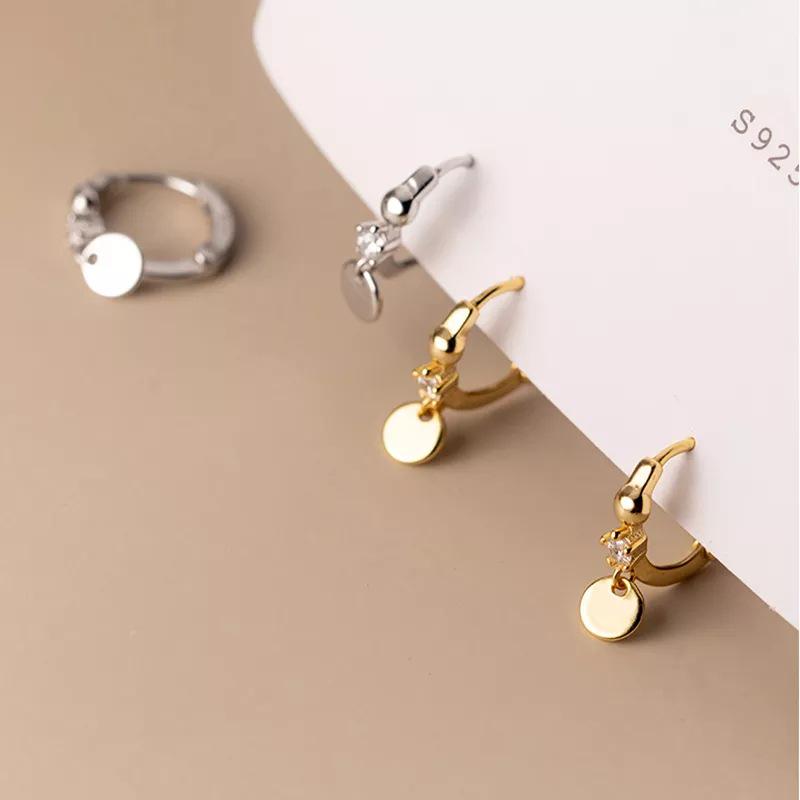 

Gold-Plated s925 Sterling Silver Diamond Ear Cuffs; Lightweight, Luxurious, Versatile Earrings for Women 925 Silver