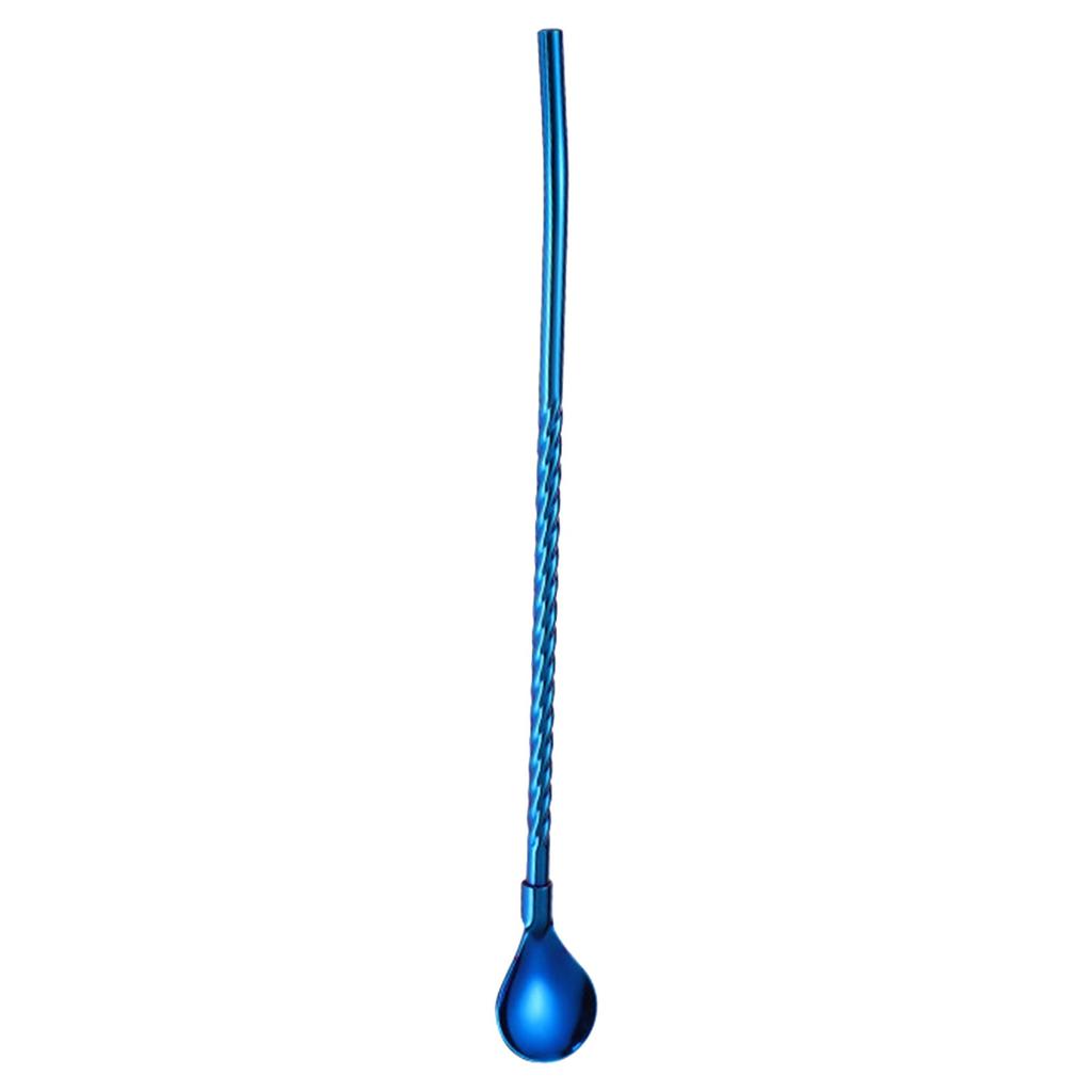 304 Stainless Steel Straw Spoon Stirring Straw Stirring Straw