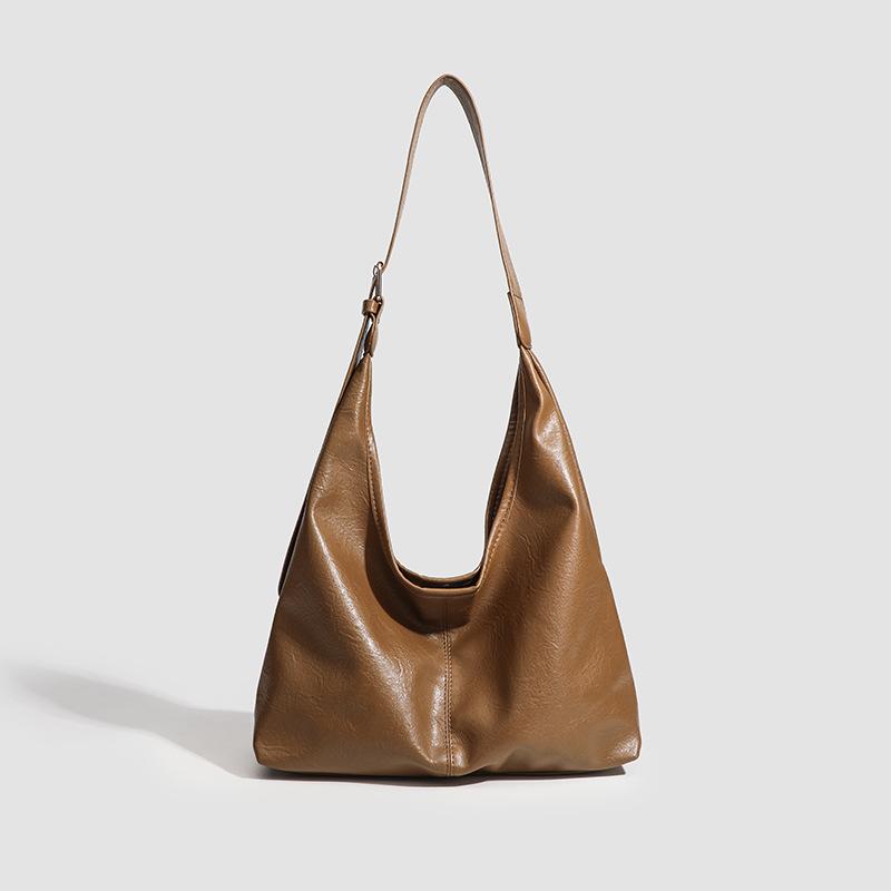 

Autumn and winter new women s bag PU large-capacity commuter retro bag classic college student versatile shoulder bag