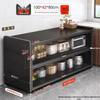 Bieying Modern Floor-standing Kitchen Sideboard Rack