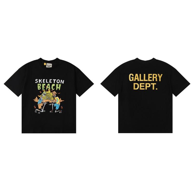 Premium Cotton Graphic Tee Streetwear Oversized Short Sleeve T-Shirt Men Loose Fit Letter Print Washed Vintage Style