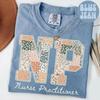 Comfort Colors Nurse Practitioner Shirt, New NP Tee, Registered Nurse Appreciation T-Shirt, NP Thank You Gift, Nurse Life, School Student