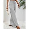 Women's Casual Comfortable Wide Leg Long Pants Solid Color Versatile