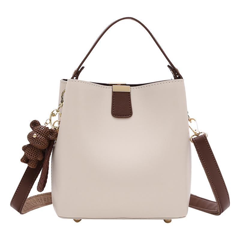 

Сумка женская модная сумка-ведро мягкая кожа нишевая универсальная текстура сумка через плечо