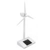 Solar Powered Wind Model DIY Ornament Decoration Science Teaching Educational Desk Windmill Model