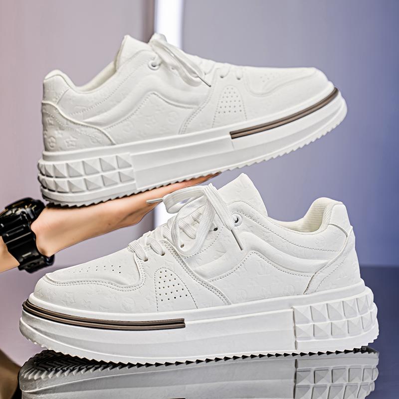 Herrenmode Casual Low Top Skateboardschuhe Jungen Bequeme Sneakers Männliche Studenten Trendy Weiche Sohle Klassisch Atmungsaktiv Fitnessstudio Rutschfest