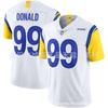 Los Angeles Rams NFL Football Jersey Mens Cotton Team Uniform Shirt 17 Blue White