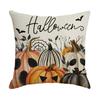 New Halloween Pillowcase Funny Pumpkin Ghost Horror Festival Party Cushion Sofa Pillow