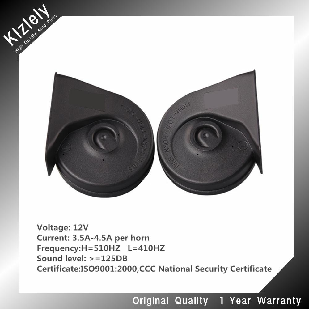 Snail Type Horn For VW Transporter 56 T5 T6 TOURAN JETTA 56 12V 410/510Hz Loud AutoHorn 110-125Db Twin Tone Waterproof Car Horns