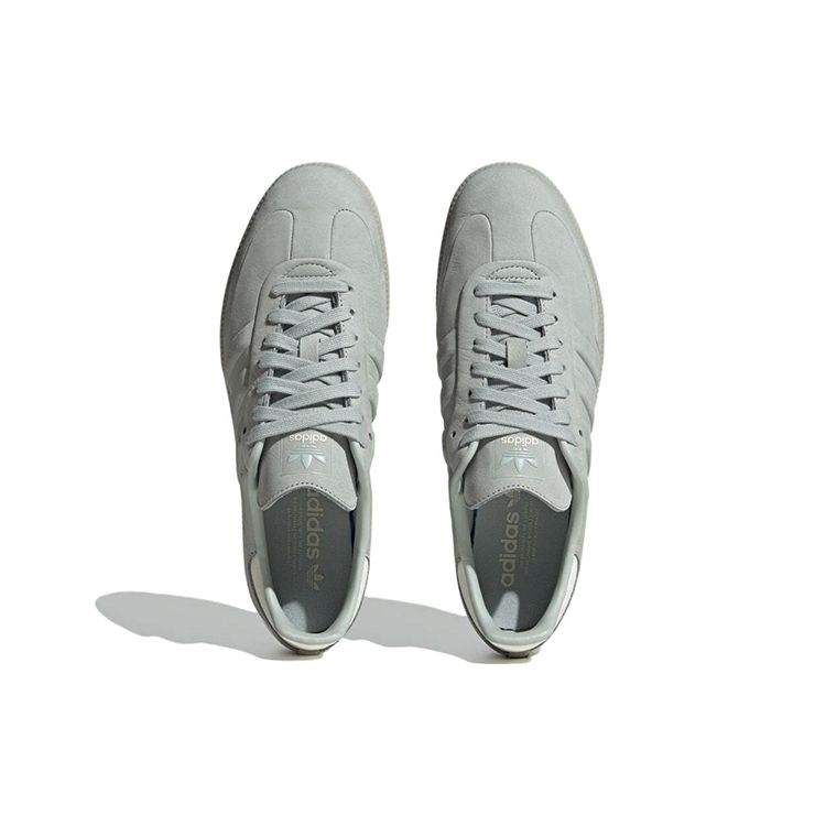 adidas Originals Samba 'Wonder Silver' Unisex Low-Top Leather Sneakers IE4957