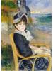 French Impressionist Auguste Renoir Artwork Poster Print Canvas Painting By the Seashore Wall Art For Gallery Home Room Decor