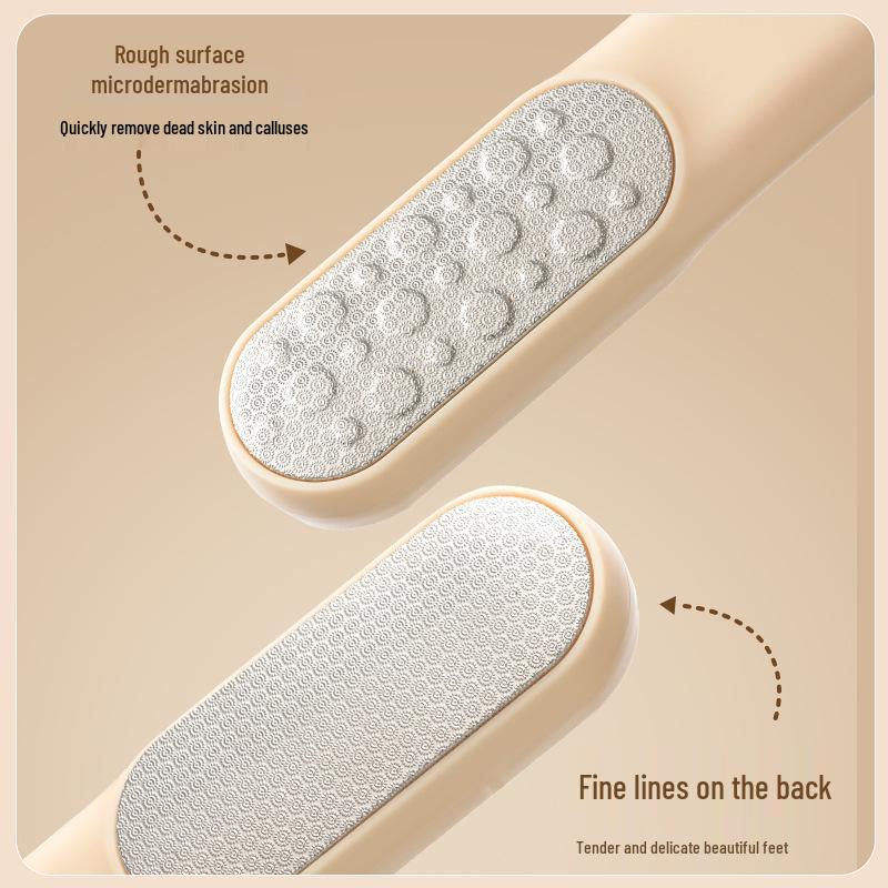 Multi-functional Foot Grinder: Callus Remover, Heel Scrubber & Crevice Cleaning Brush