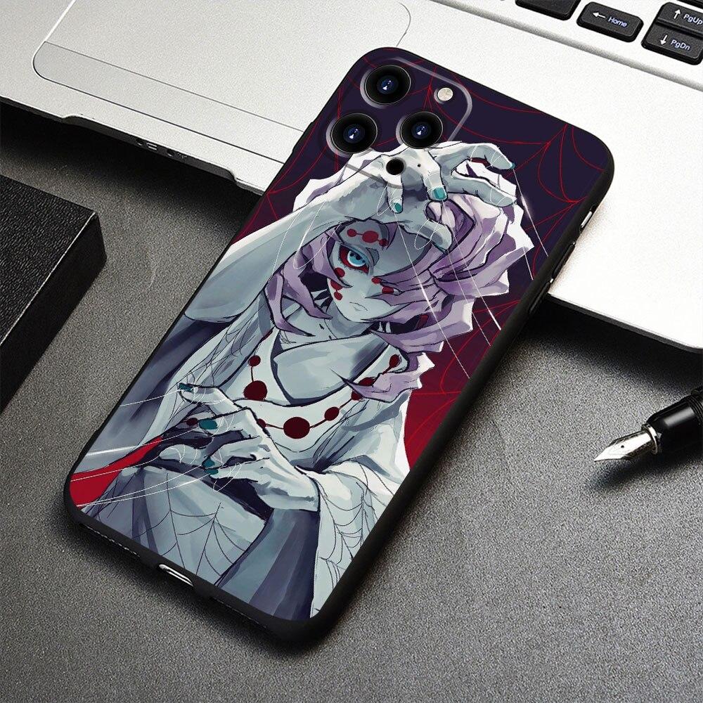 Offizieller Fall für iPhone 14 X 12 7 XS 13 Pro Max 8 Plus XR 11 5 6S SE2022 SE2 6 Mini SE Dämon Slayer Kimetsu No Yaiba