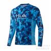HUK fishing suit quick-drying long-sleeved summer outdoor sunscreen suit sportswear Luya fishing shirt breathable T-shirt men