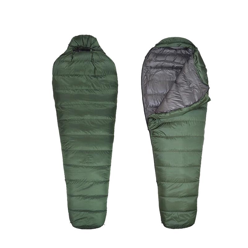 Mummy Down Sleeping Bag for Outdoor Winter Camping