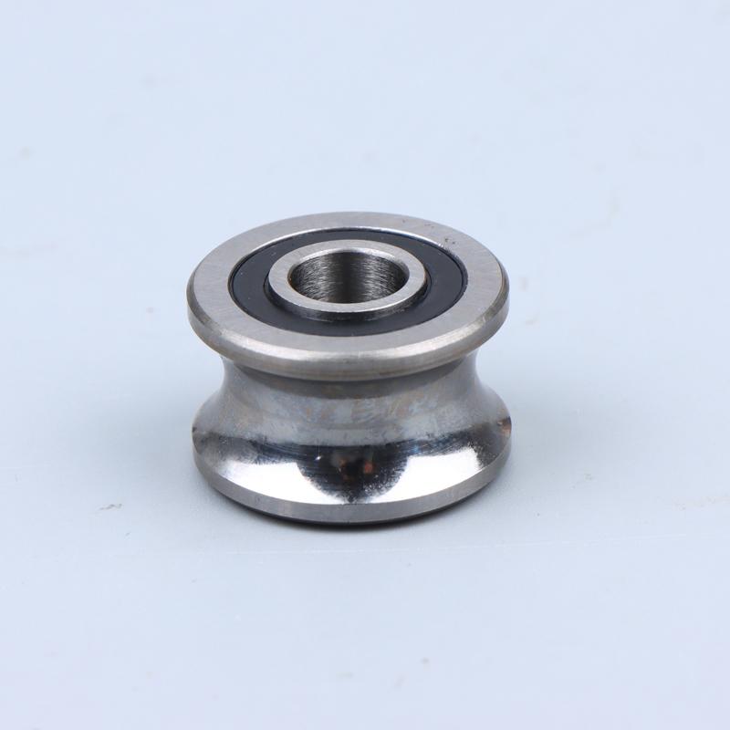 U22 T22 Shaped Groove Round Bottom Track Pulley Bearing Sliding Rollers Bearing Designed To Withstand Heavy Loads And Speed