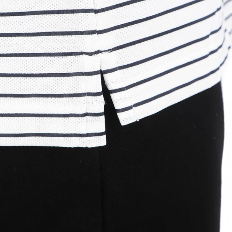 Zippor Men S STriped Polo Golf ShorT Sleeve T ShirT