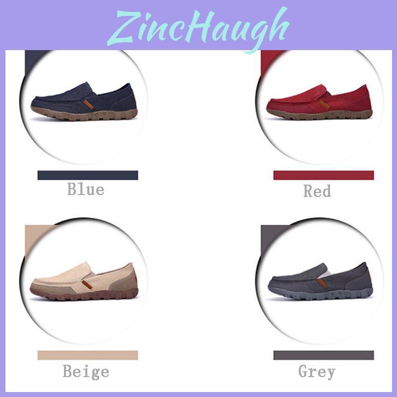 Elegant Men's Casual Canvas Shoes With Breathable And Comfortable Design