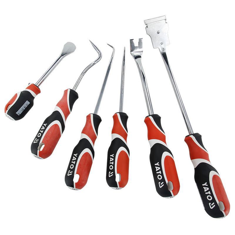 YATO Oil Seal Tool: Screwdriver Hook for Toner Cartridge Gasket Replacement and Powder Refills.