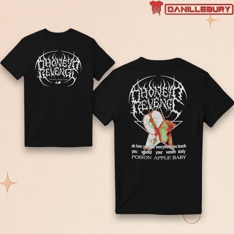 

Унисекс футболка Honey Revenge Poison Apple Baby Tour 2025 L