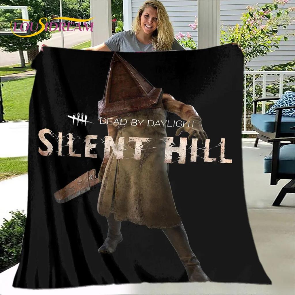Coperta Morbida in Peluche Film Horror Silent Hill, Coperta in Flanella Coperta da Lancio per Soggiorno Camera da Letto Letto Divano Copertura da Picnic Bambino