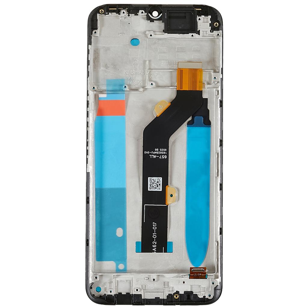 For Tecno Spark 7T 4G KF6p Grade C LCD Screen and Digitizer Assembly+Frame Replacement Part (without Logo)
