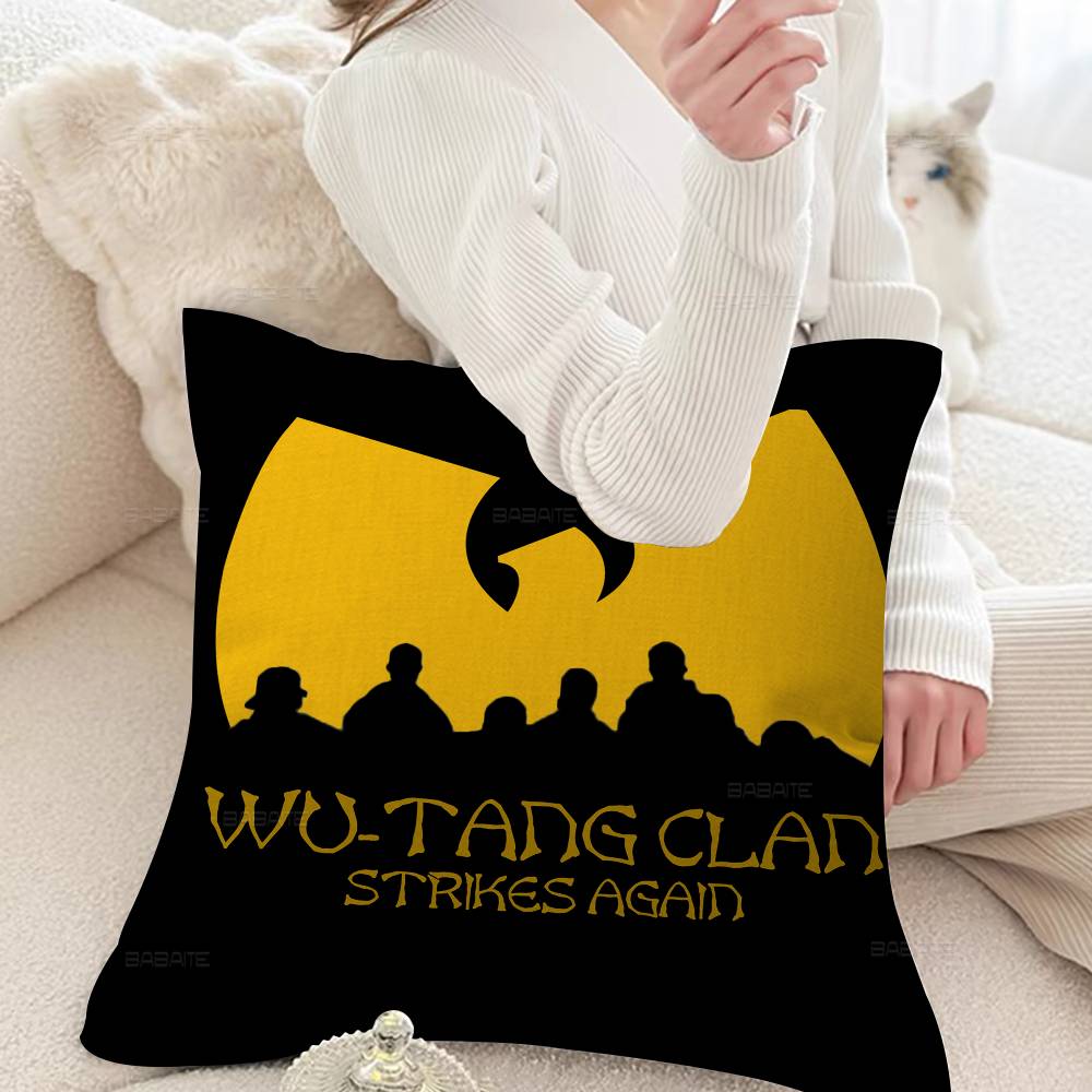 WU-TANG-CLAN HIP-HOP Pillow Gift Home Office Decoration Bedroom Sofa Car Cushion Cover case 45x45