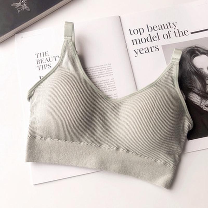 Elastische Raffung Bralette Push-Up-BH Sommer Anti-Licht Koreanischer Stil Wildes Tube Top Sexy Bügelloser BH