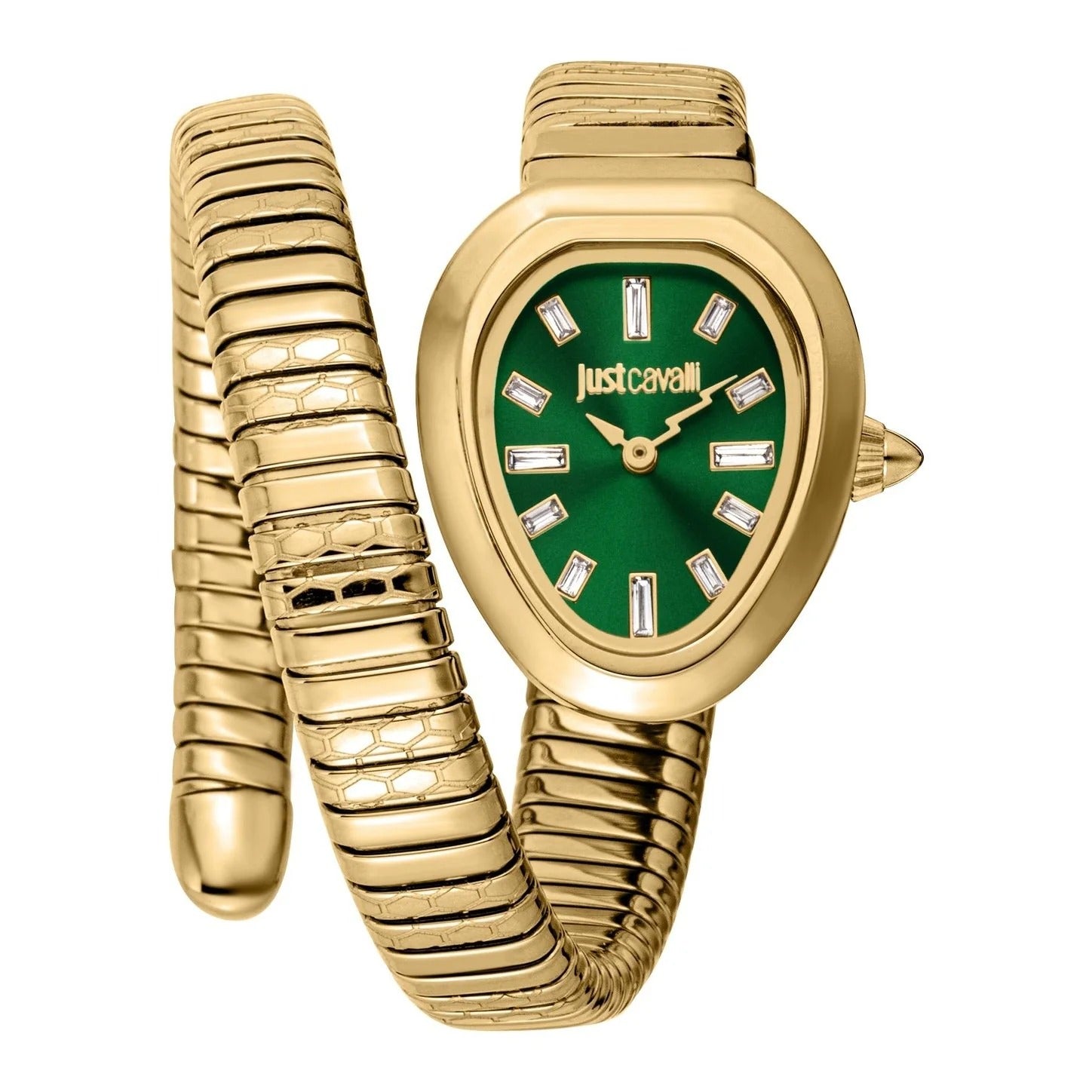 Just Cavalli Aversa Green Dial Gold