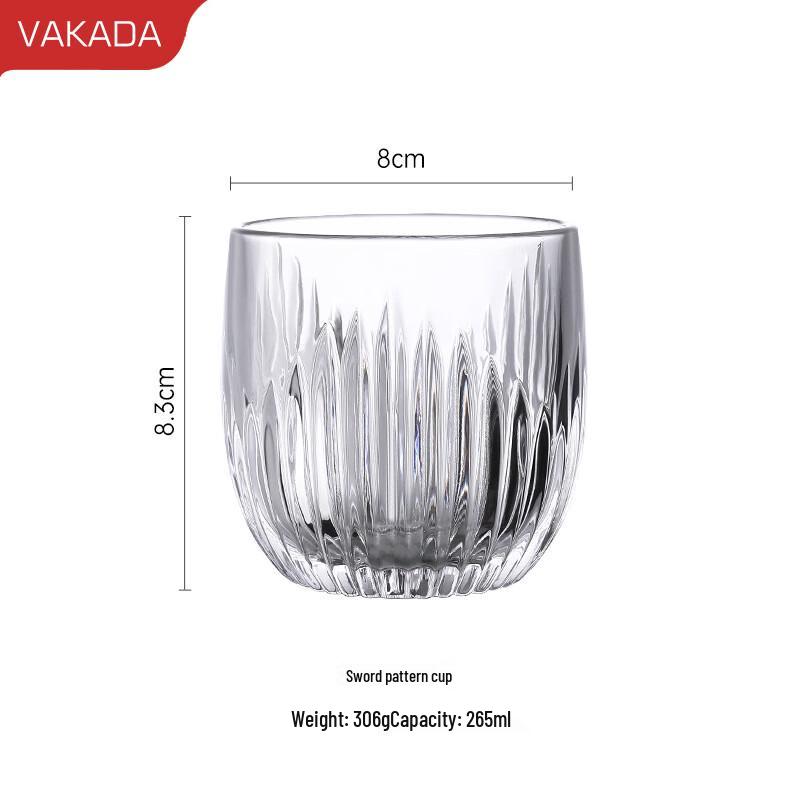 VAKADA High Borosilicate Glass Cup