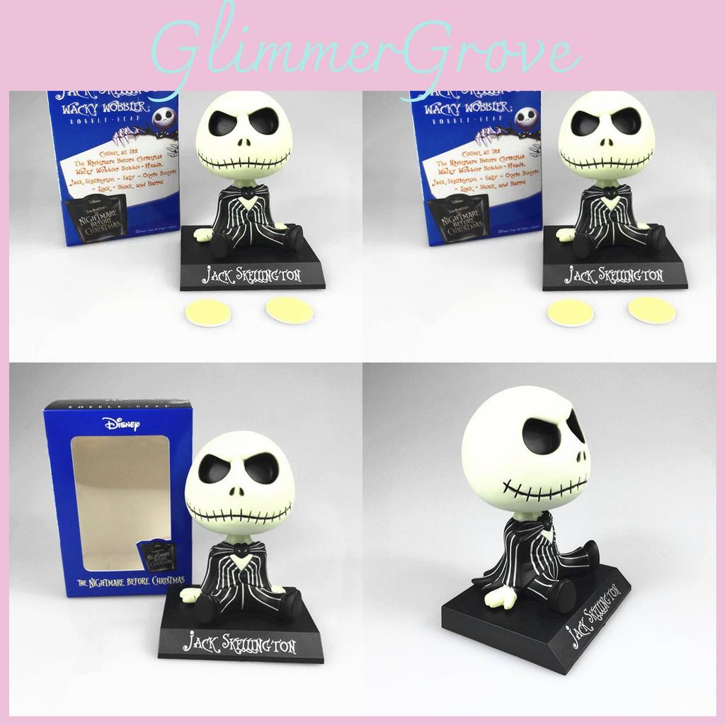 Skellington Decorative Jack Car Model Unique Holiday Dashboard 11cm Accessory