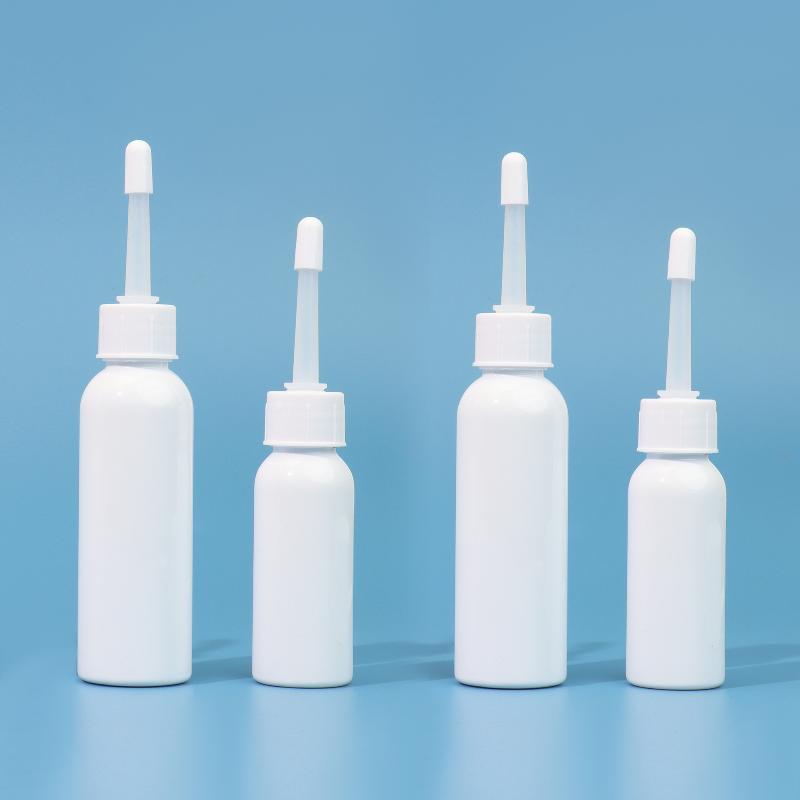 30ml-120ml Empty Leakproof Squeeze Tip Bottle Portable PET Pet Ear Liquid Dispensing Bottle for Travel Use