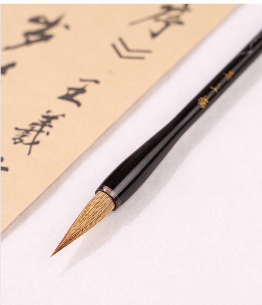 Premium Wolf Hair Brush Pen for Calligraphy and Chinese Painting - Ideal for Regular & Running Script, Character Practice, and Professional Creations