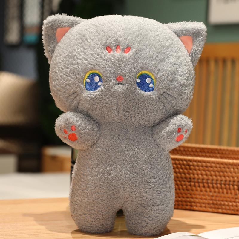 

35cm kawaii Animal Bear Cat Penguin Rabbit Sheep Plush Playthings Cartoon Stuffed Soft Pillow Back Sofa Cushion 35cm