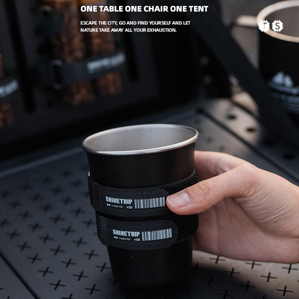 Set 2 buc Curea Multifuncțională Portabilă pentru Camping, cu Chingă, Accesorii pentru Drumeții în Aer Liber, Rezistență Ridicată