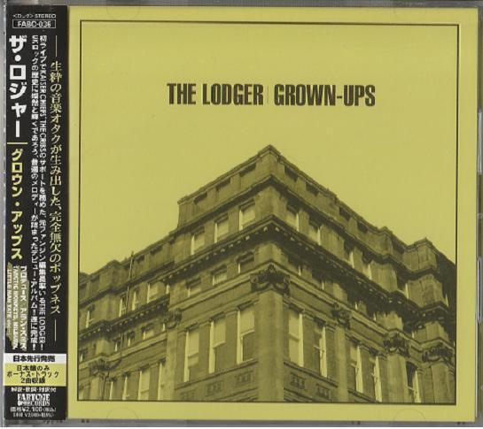 

CD LODGER - Grown-Ups FABC036PROMO Fabtone Records 2006 Japan Rock Used