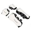 Horse Front Tendon Boots Adjustable Breathable Open Front Protective Horse Tendon Boots for Jumping White