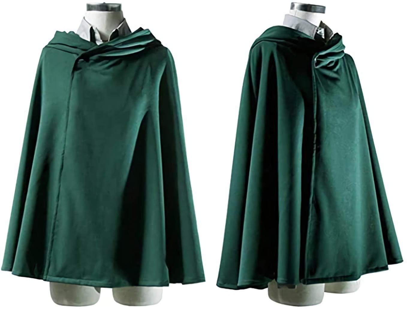 Anime Cosplay Costume - Attack on Titan Survey Corps Captain Mikasa Wings of Freedom S плаща