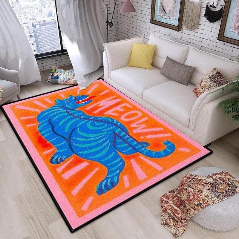 Carpet for Living Room Fashion Advanced Home Decoration Coffee Tables Bedroom Plush Mat Large Area Cloakroom Rug Room Decoration