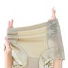 High Waist Slimming Shapewear Lace Flower Body Shaping Underpants Tummy Control Underwear  Female