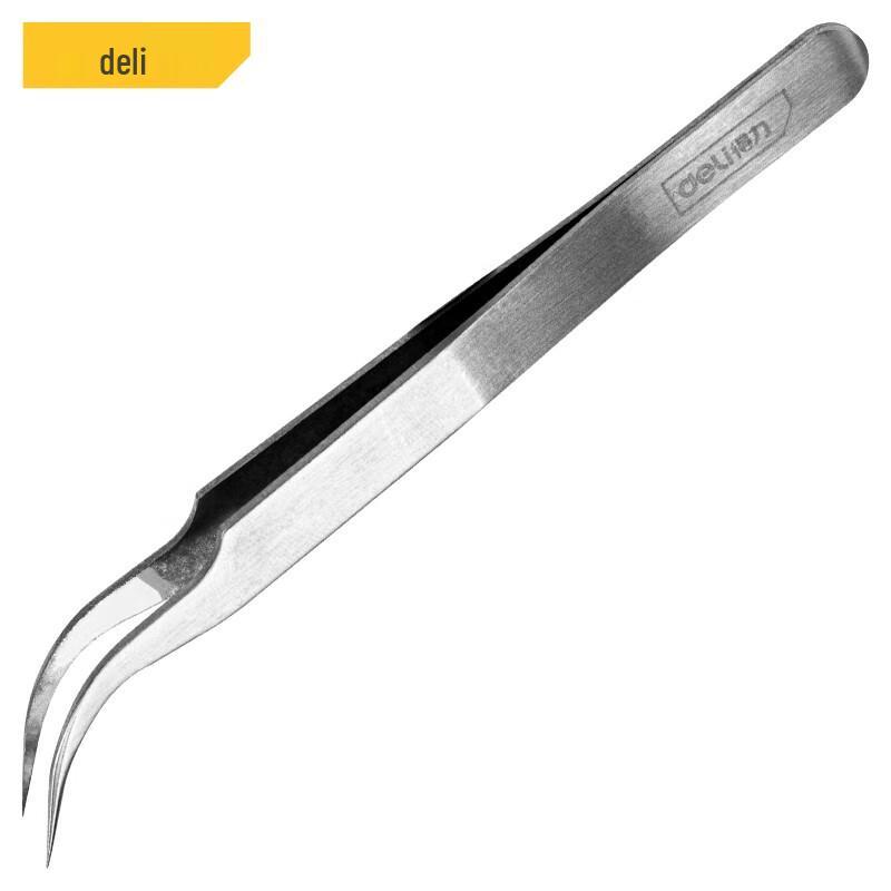 Deli Stainless Steel Tweezers 120mm