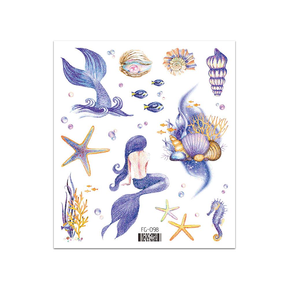 

Временные татуировки с блестящими бабочками, наклейки на лицо для музыкального фестиваля, вечеринки, макияж принцессы 105*120mm