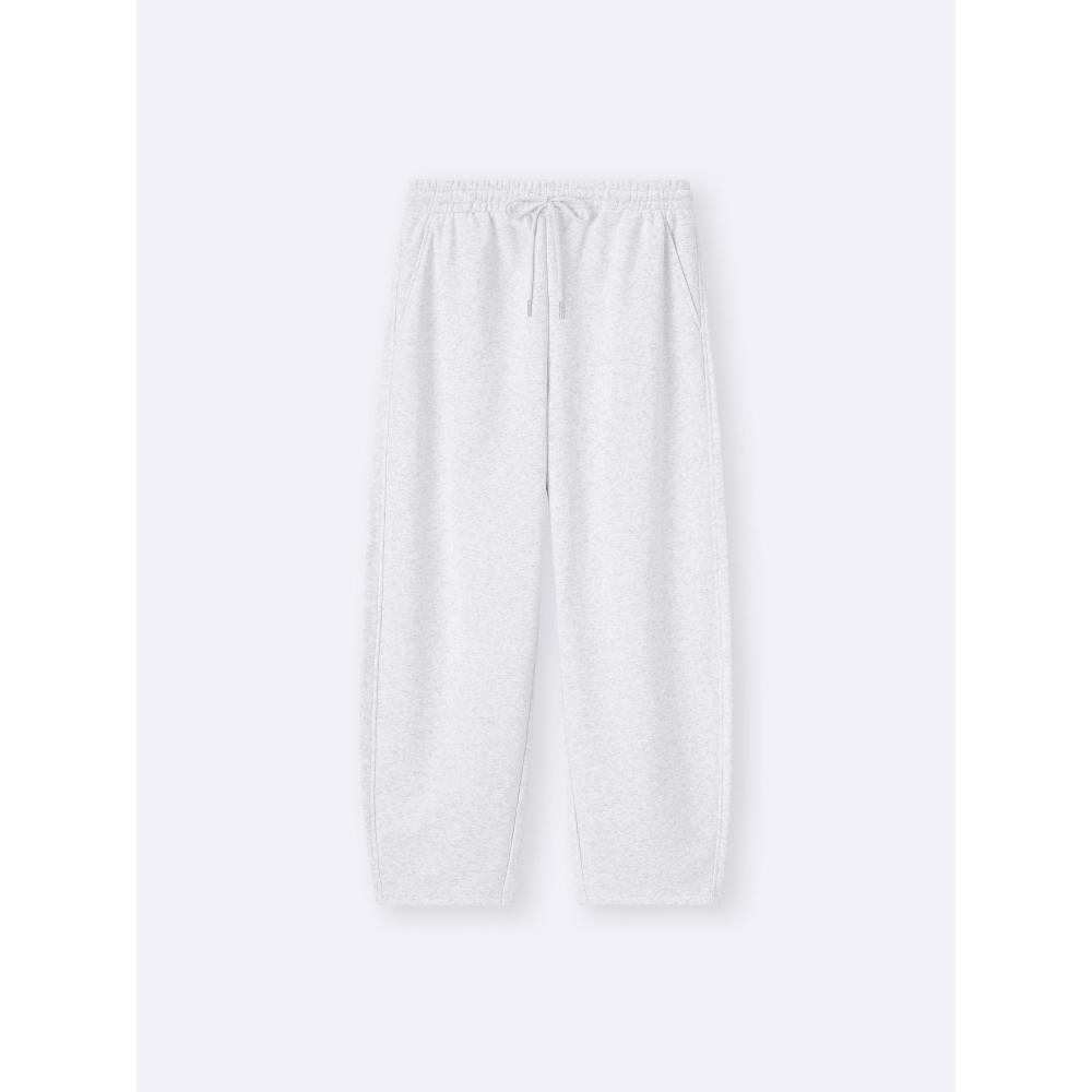 Gu By Uniqlo Sweat Barrel Ankle Pants  Standard Length 64.0 To 68.0 Cm 