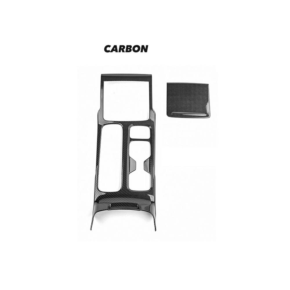 For Kia Telluride -2025 Center Console Cover Auto Interior Console Gear Shift Central Water Cup Storage Box Trim Frame LHD LHD For Carbon